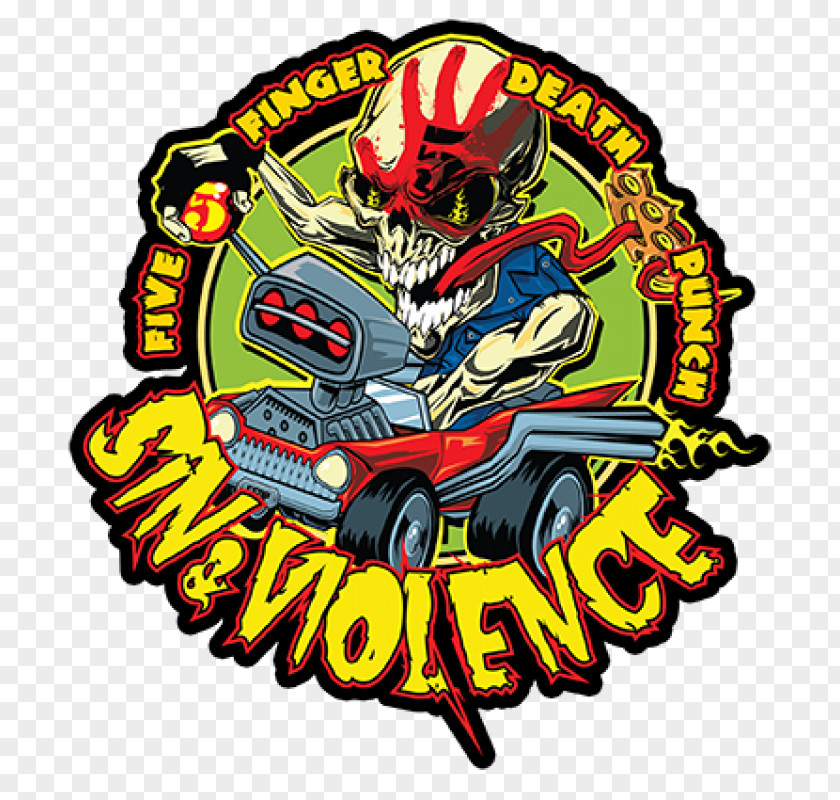 Five Finger Death Punch T-shirt Heavy Metal Got Your Six Logo PNG
