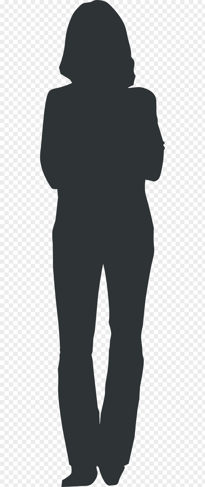 Person Outline Silhouette Clip Art PNG