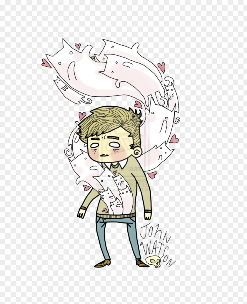 Sherlock Cartoon Drawing Doctor Watson PNG