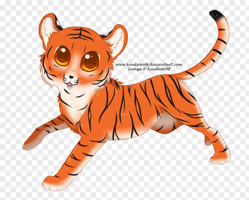 Tiger Cute Whiskers Cat Drawing Cuteness PNG