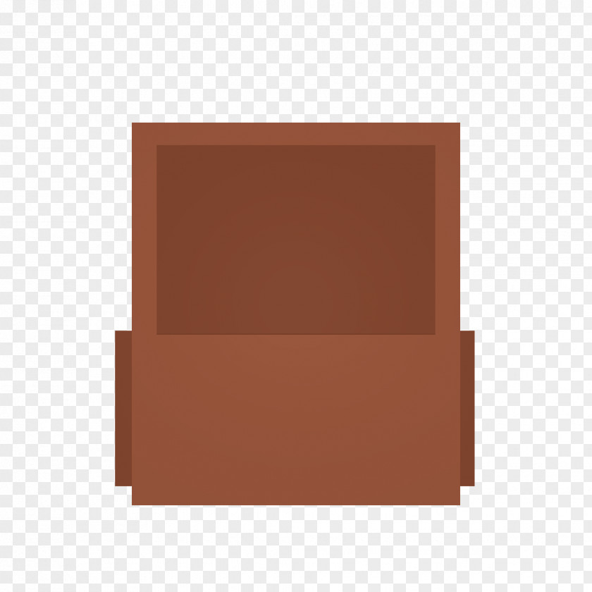 Vertical Version Rectangle Brown PNG