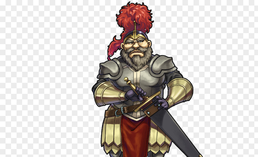 Warrior Mercenary Knight Spear PNG