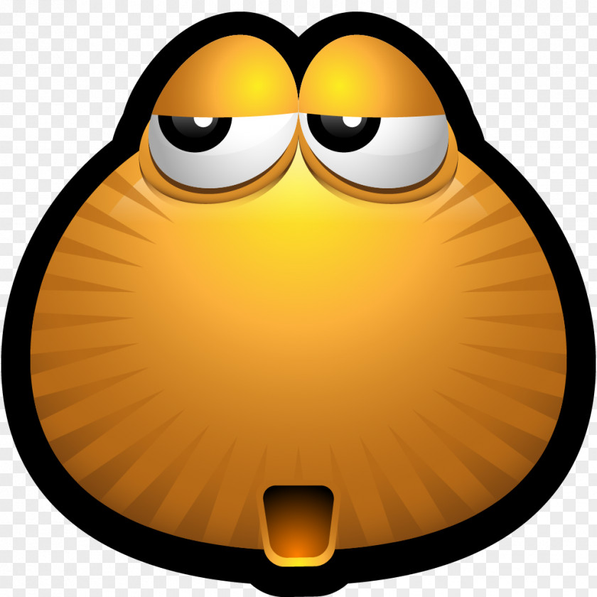 Brown Monsters 49 Smile Yellow Beak Icon PNG