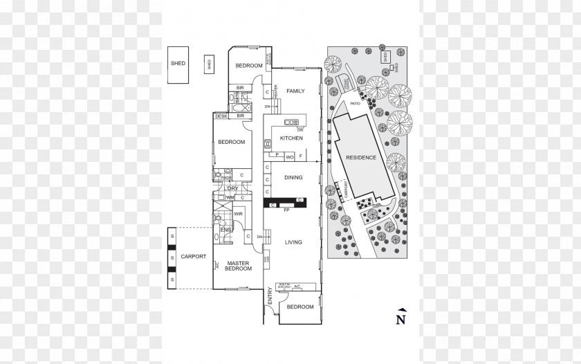 Design Floor Plan Line PNG