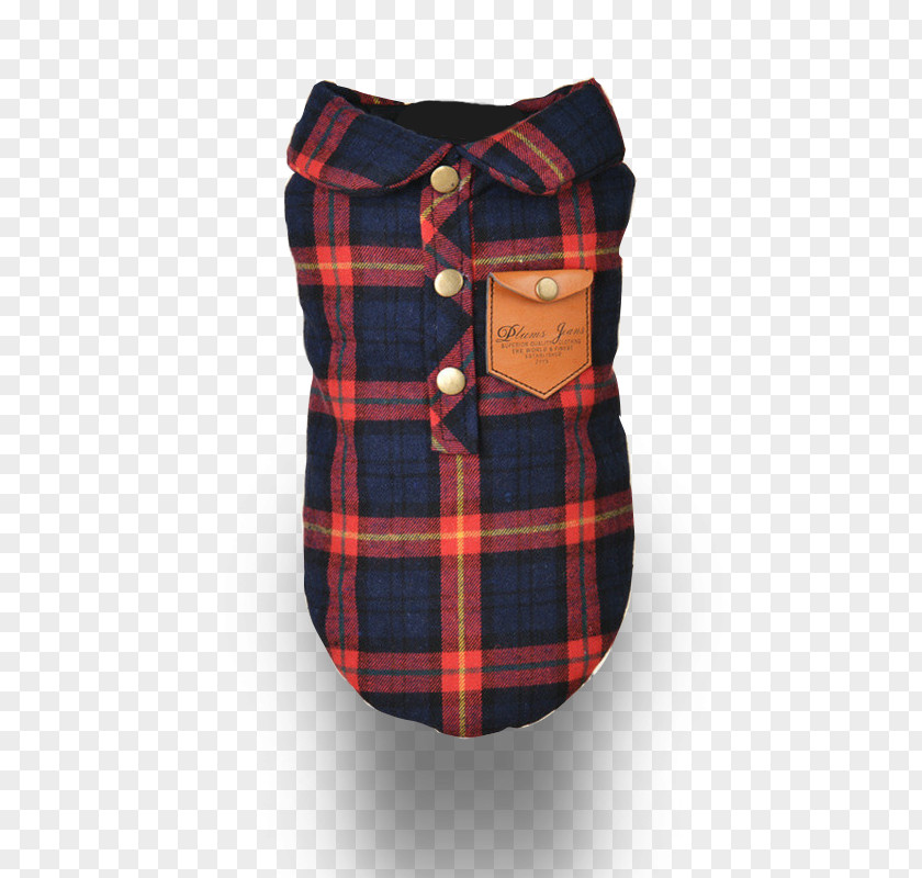Dog Tartan Shirt Clothing Jacket PNG