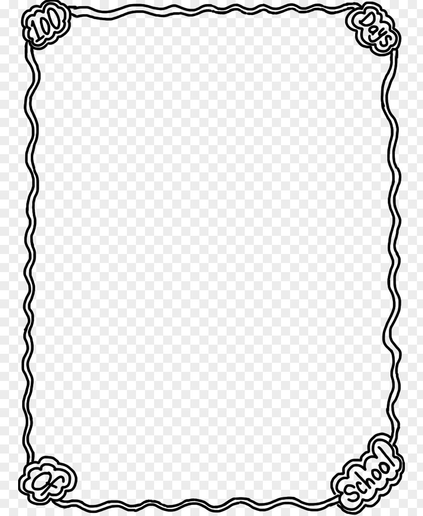 Fun Cliparts Border National Primary School Education Clip Art PNG