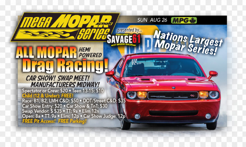 Maple Grove Car Street Outlaws No Prep Kings At Raceway Mopar Bumper PNG