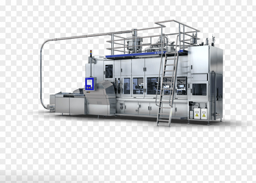 Tetra Pak Machine Manufacturing Food Industry PNG