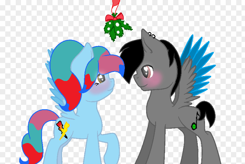 What Happens Under The Mistletoe Pony Equestria Daily PNG