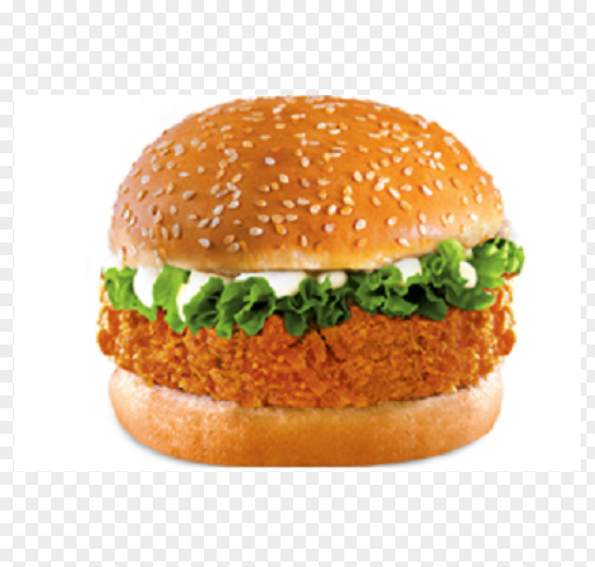 Crispy Chicken KFC Veggie Burger Hamburger Sandwich Fried PNG