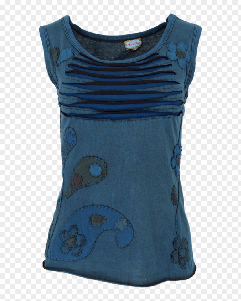 Long Vest Knit T-shirt Sleeve Dress PNG