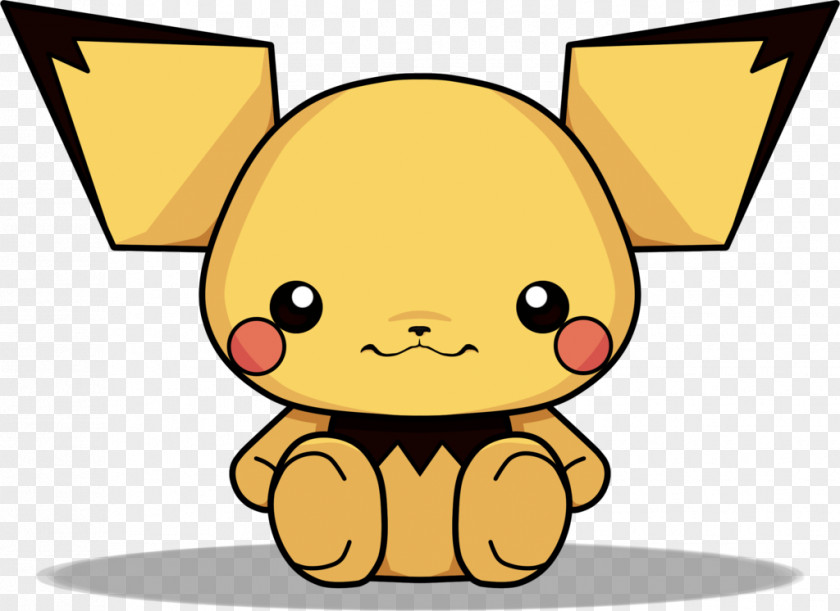 Pikachu Pichu Pokémon Drawing PNG