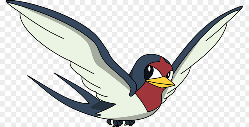 REAL Monster Pokémon Emerald Ash Ketchum Taillow Swellow PNG