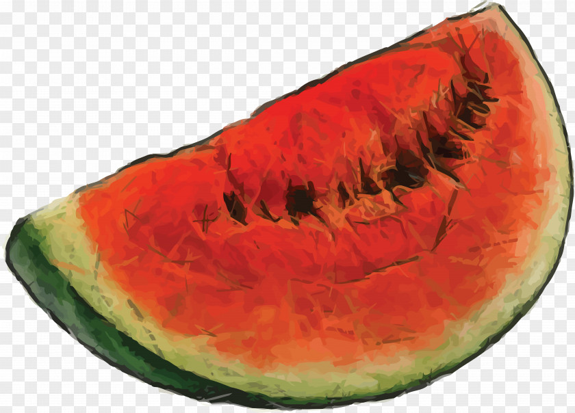 Watermelon Watercolor Painting Clip Art PNG