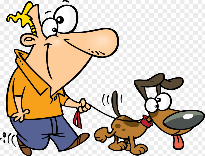 Cartoon Dog Walking Puppy Clip Art PNG