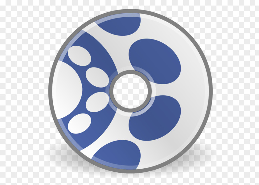 Circle Alloy Wheel Cobalt Blue PNG
