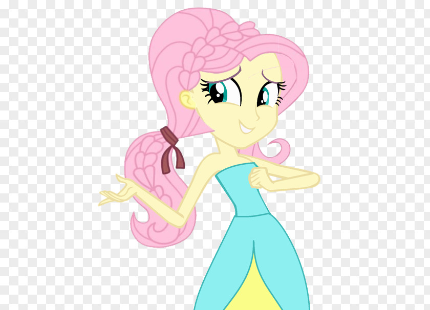 Equestria Girls Fluttershy Cute Clip Art Illustration Mammal Fairy Nose PNG