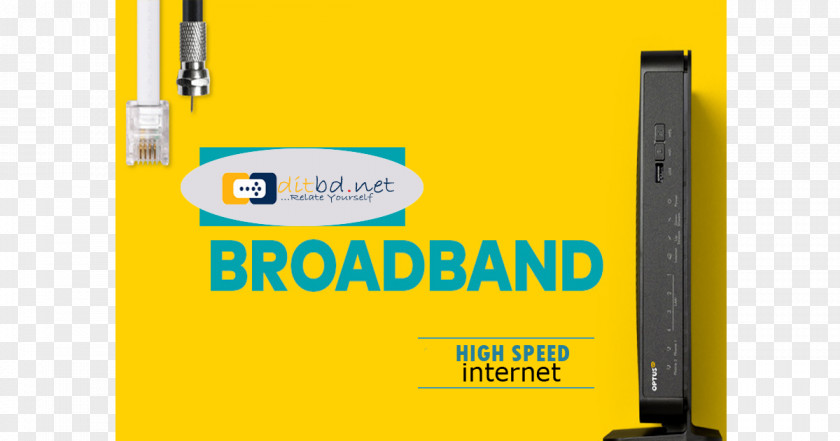 High Speed Internet Product Design Brand Advertising PNG