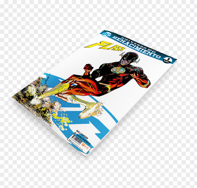 Flash Renaissance DC Universe Rebirth ECC Ediciones PNG