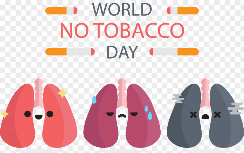 Healthy Lungs Smoking Cessation Lung World No Tobacco Day Control PNG