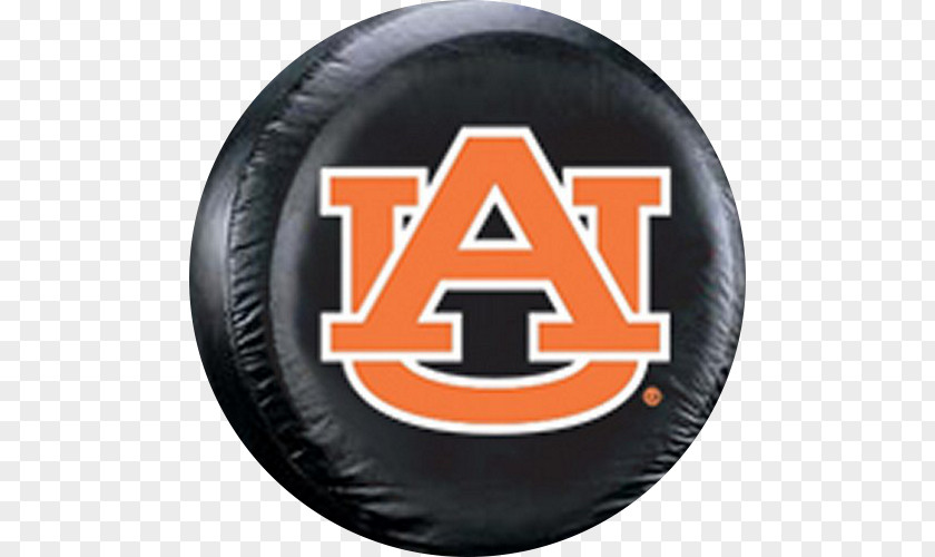 Standard Size Auburn Tigers Football CarCar University Black Tire Cover PNG