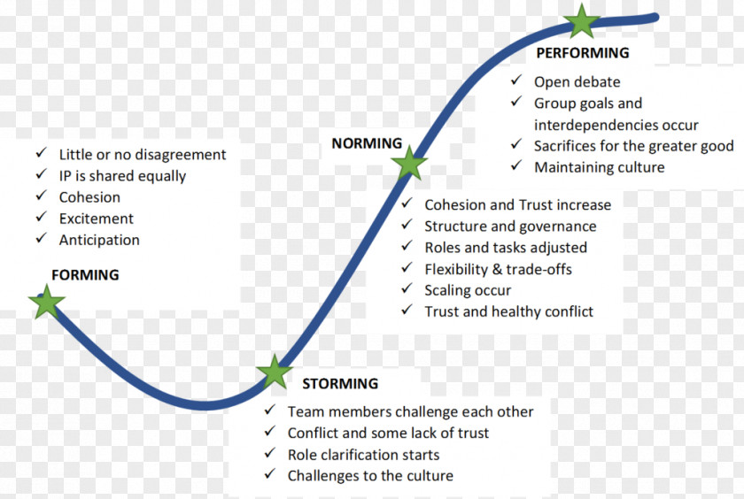 Business Tuckman's Stages Of Group Development Teamwork Leadership PNG