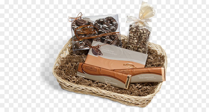 Chocolate Food Gift Baskets Pretzel PNG