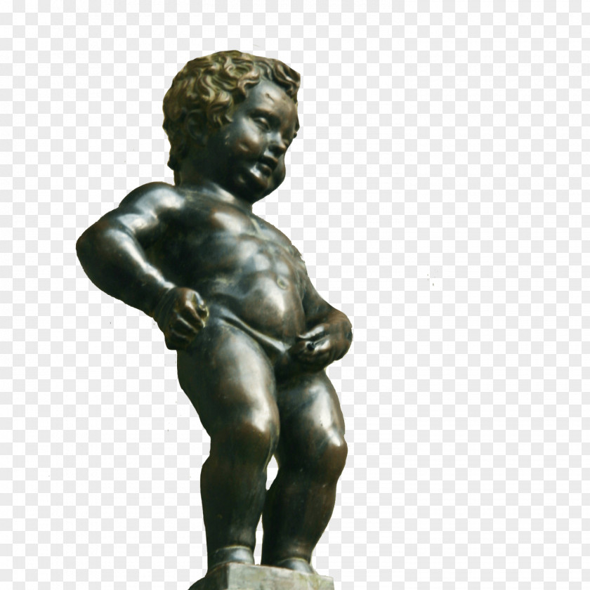 Fountain Manneken Pis Grand Place Atomium Statue PNG