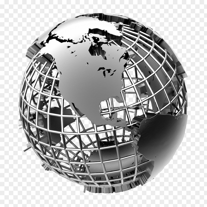 Globe Stock Photography Metal Earth PNG