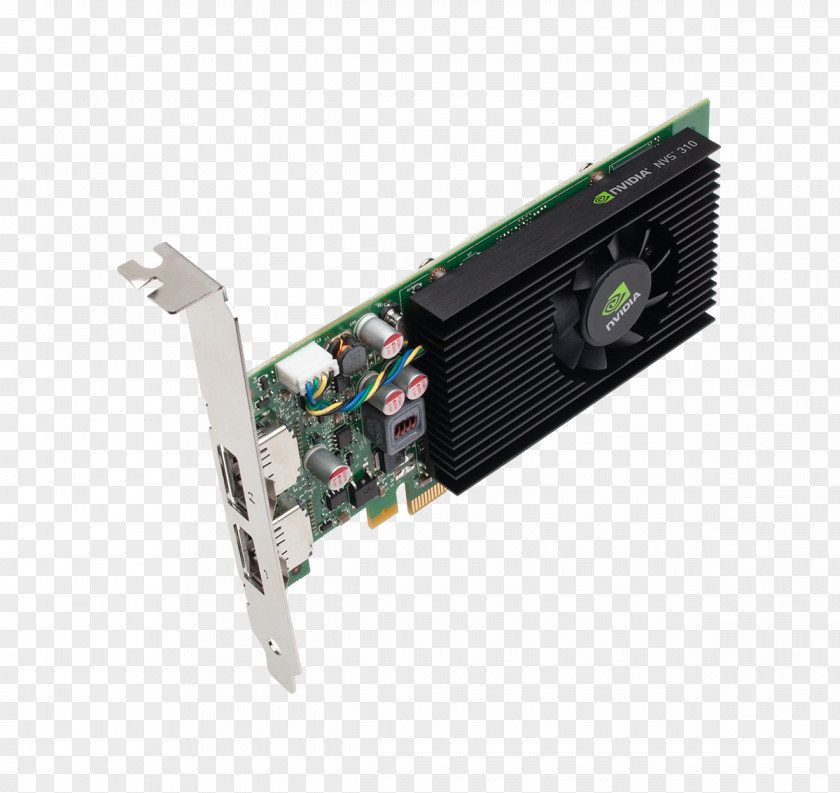 Nvidia Graphics Cards & Video Adapters NVIDIA Quadro NVS 310 315 Digital Visual Interface PNG