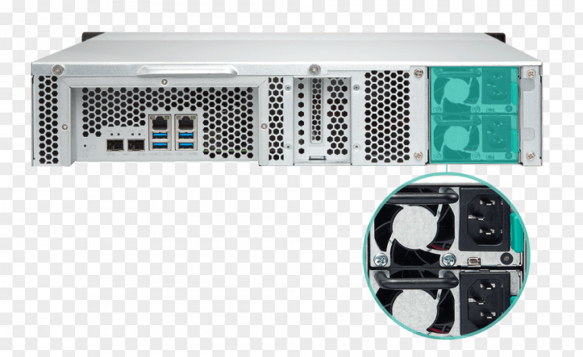 Redundancy QNAP TS-1231XU-RP-4G 12 Bay NAS Rack 10 Gigabit Ethernet Network Storage Systems Systems, Inc. TS-831XU PNG