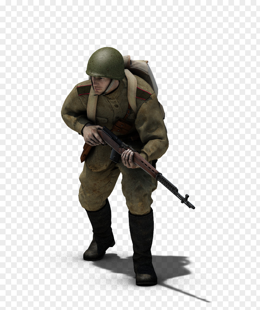 Soldier Heroes & Generals Infantry Soviet Union Paratrooper PNG