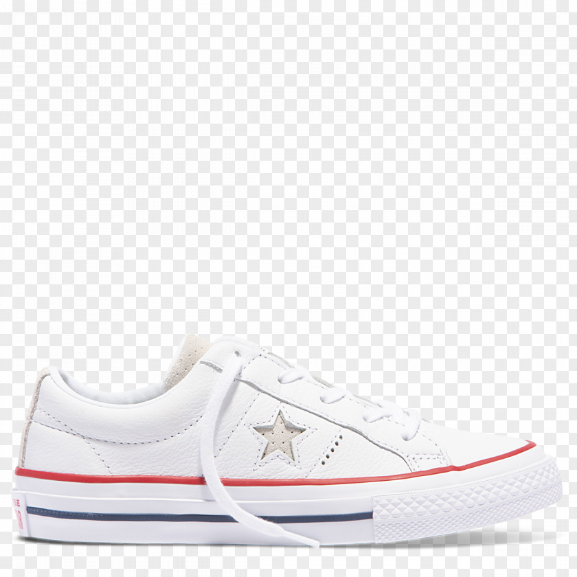 White Converse Skate Shoe Sneakers Basketball PNG