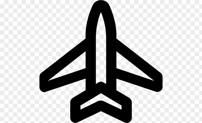 Aeroplane Icon Line Angle White Clip Art PNG