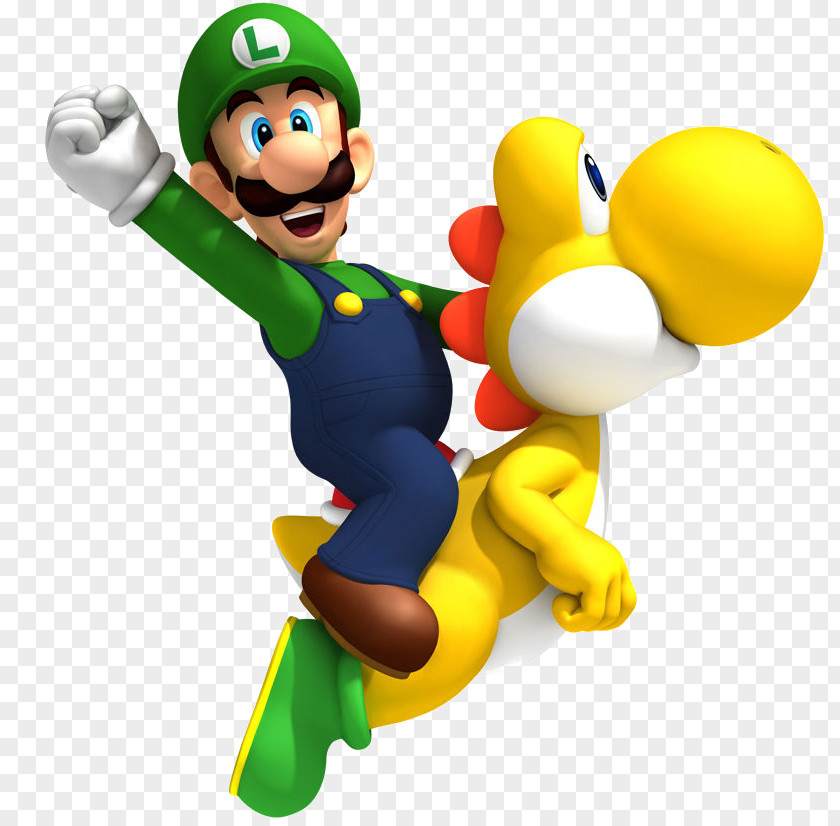 Mario Bros & Yoshi New Super Bros. Wii PNG