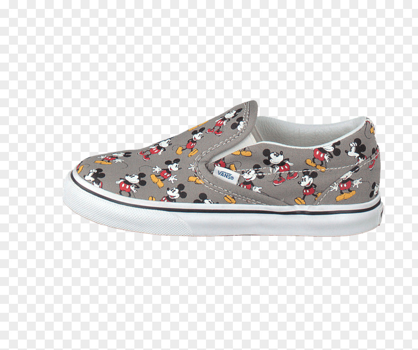 Mickey Mouse Sneakers Skate Shoe VANS Men's CLASSIC SLIP-ON PNG