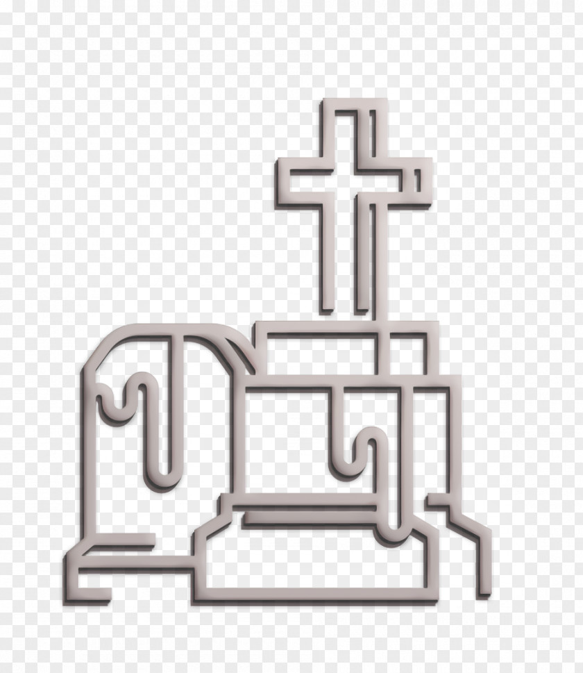 Symbol Cross Cemetery Icon Grave Gravestone PNG