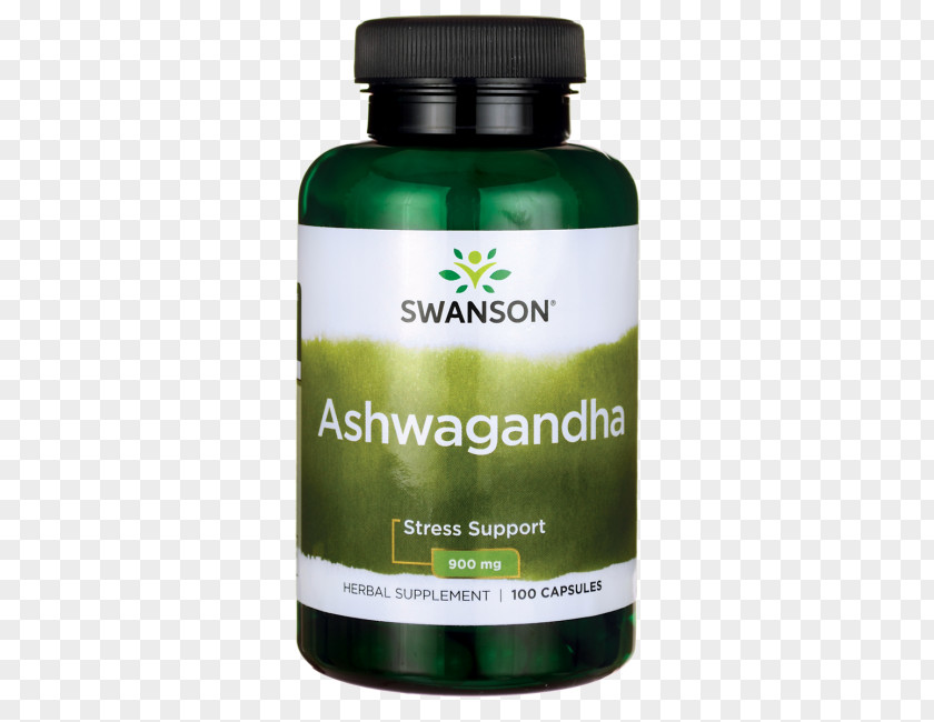 Ashwagandha Dietary Supplement Swanson Health Products Herb Magnesium Stearate PNG