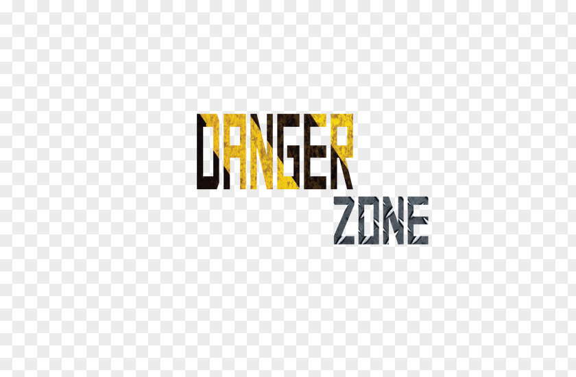 Danger Zone Logo Brand Video Game Design PNG