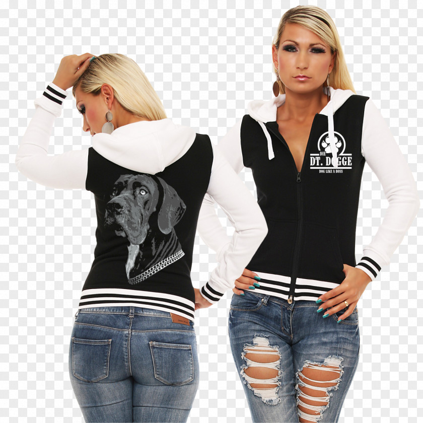 Deutsche Dogge Hoodie T-shirt Jacket Shoulder PNG