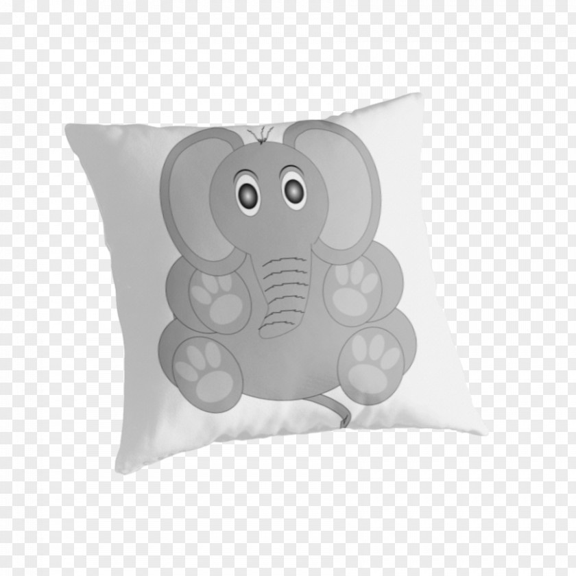 Pillow Cushion Throw Pillows Textile Elephantidae PNG