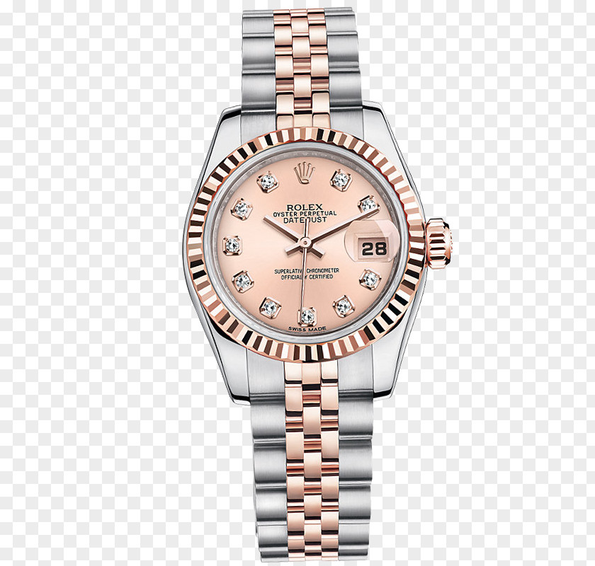 Rolex Wrist Watches Women Table Pink Datejust Submariner Daytona Watch PNG