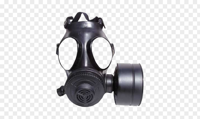 The Gas Mask Is Black Military Respirator PNG