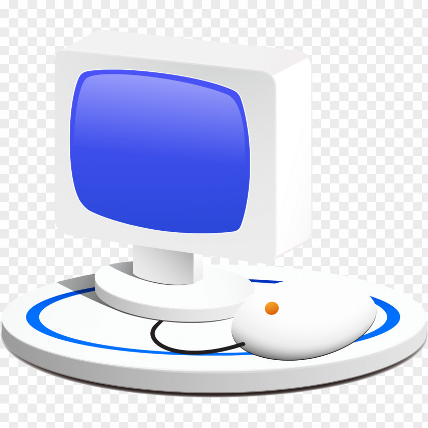 Computer Monitor Mouse Personal Icon PNG