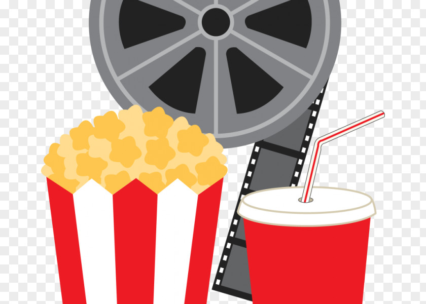Popcorn Art Film Reel Cinema Clip PNG
