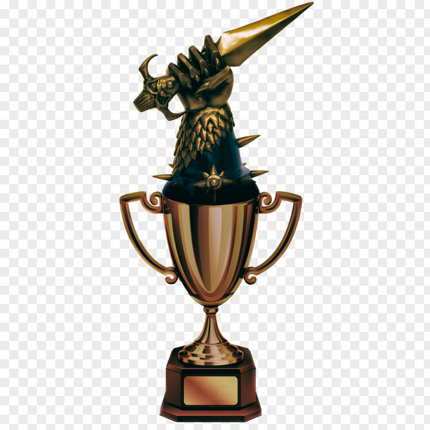 Trophy Blood Bowl Award Fantasy Football PNG