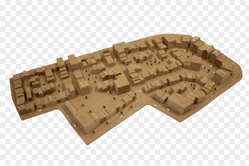 Urban Architecture Architectural Model Wood PNG
