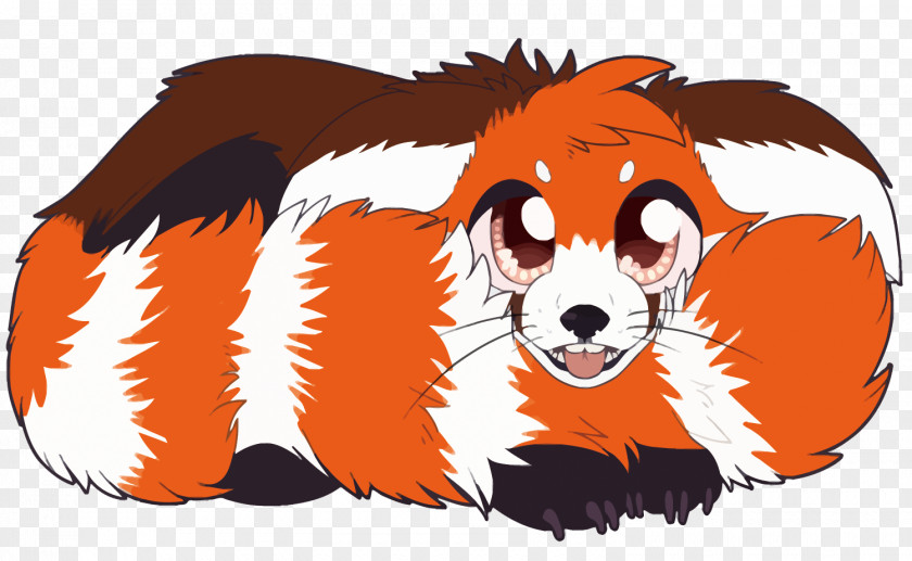 Vector Red Panda Puppy Giant Bear Illustration PNG