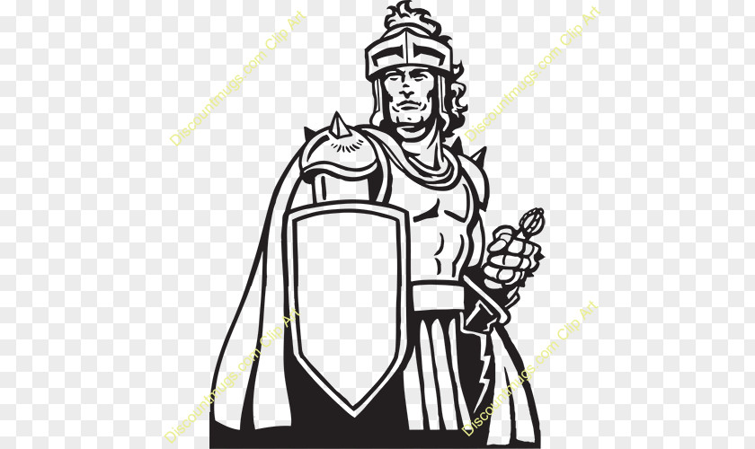 Warrior Line Art Soldier Clip PNG