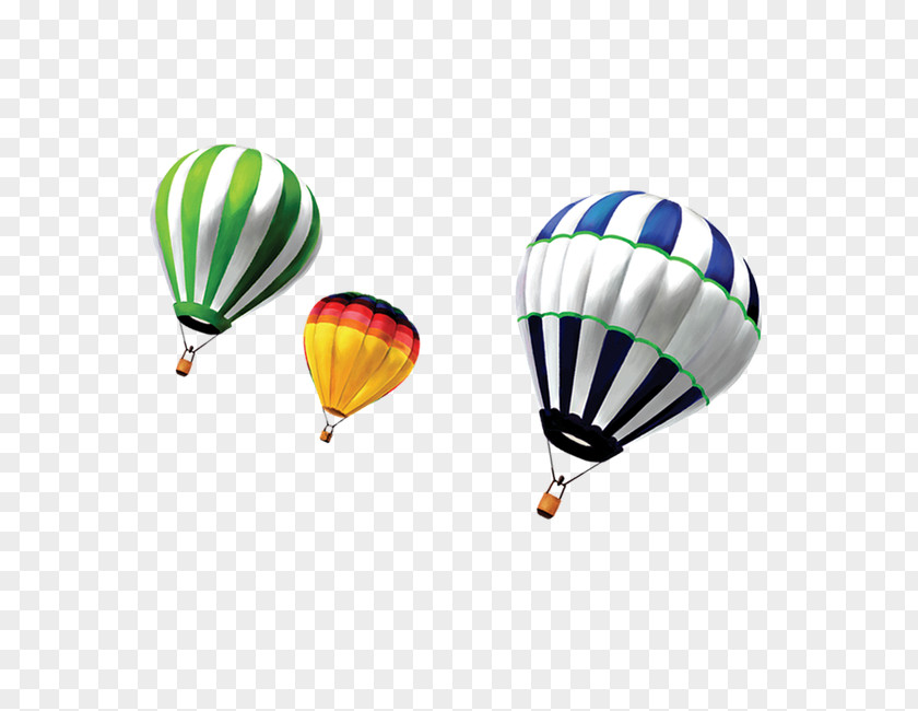 Balloon Parachute Element Hot Air PNG